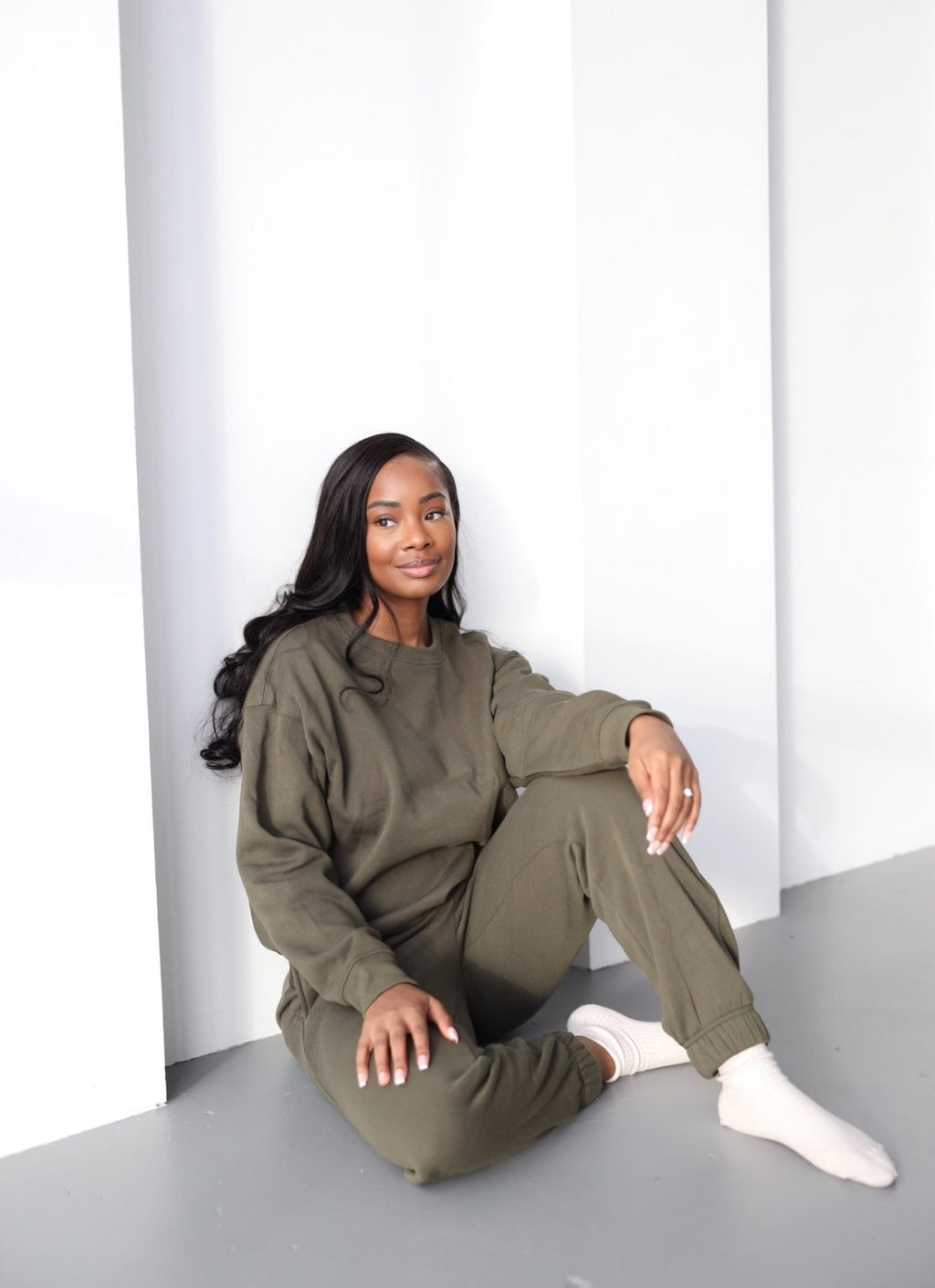 Olive green Everyday jogger set